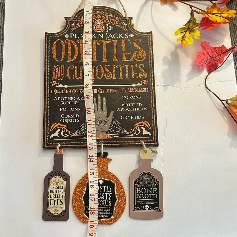 Halloween Oddities and Curiosities Wall Decor NEW fall decor - Picture 8 of 9